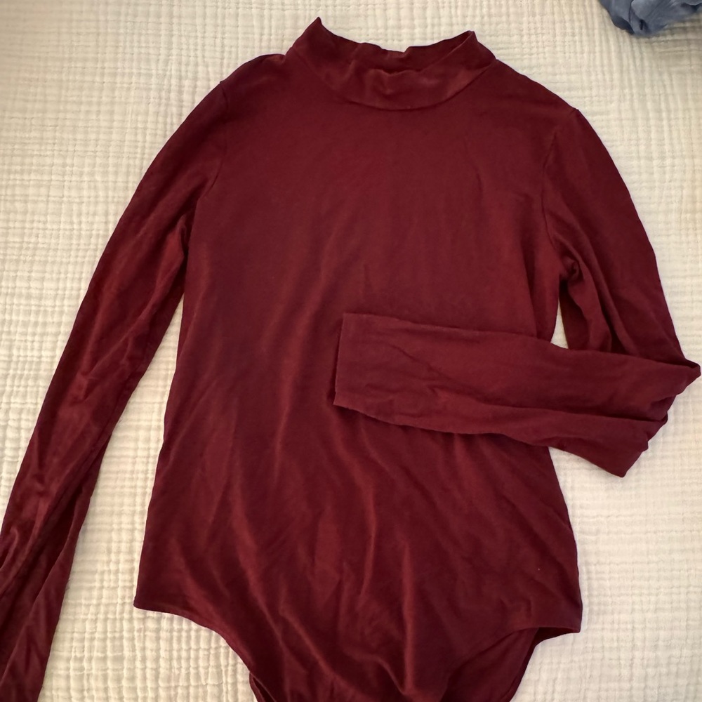 Maroon Bodysuit
